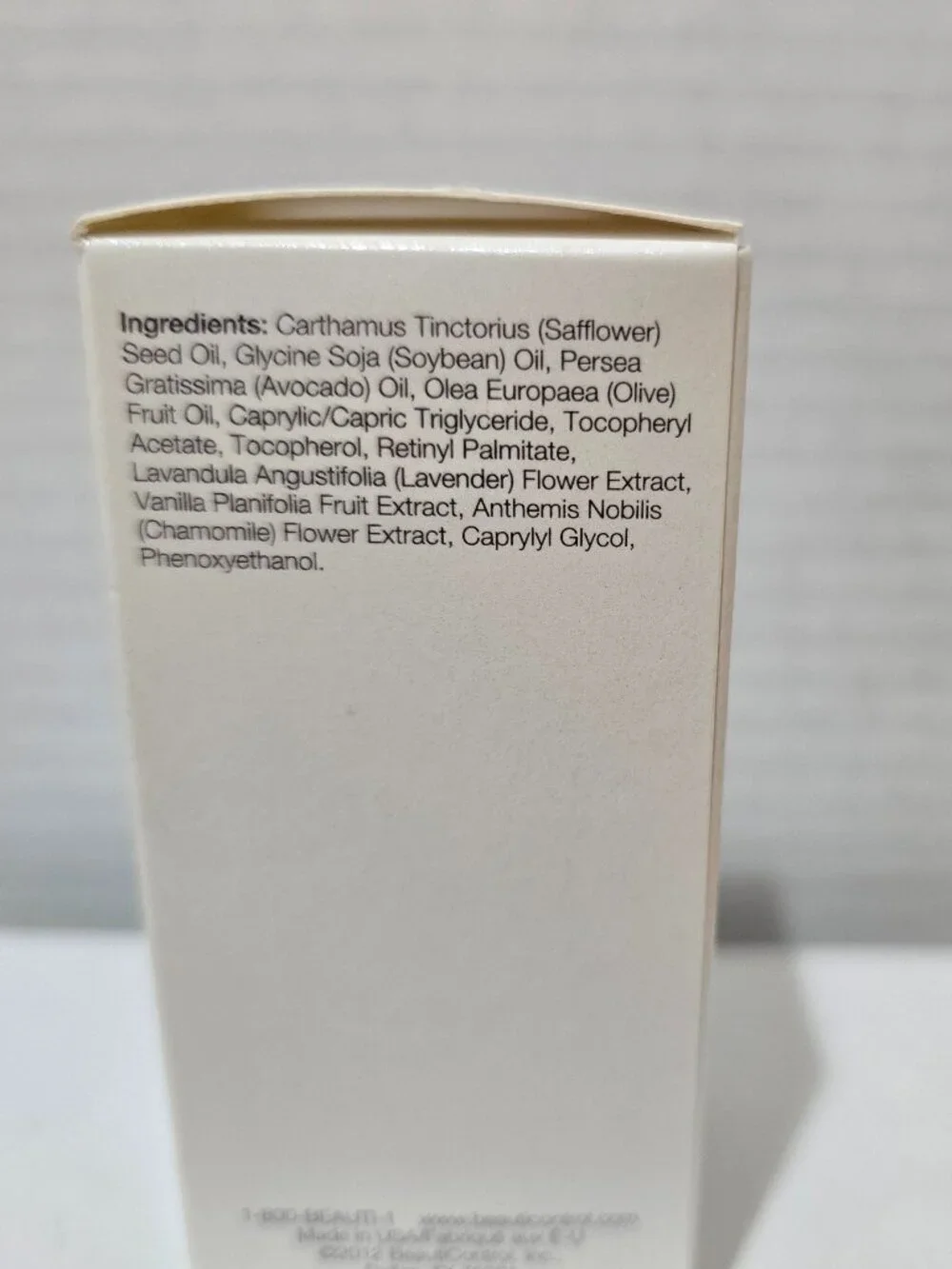 Rare BeautiControl Spa Solutions Radical Hydration Concentrate‎ .5 oz NIB